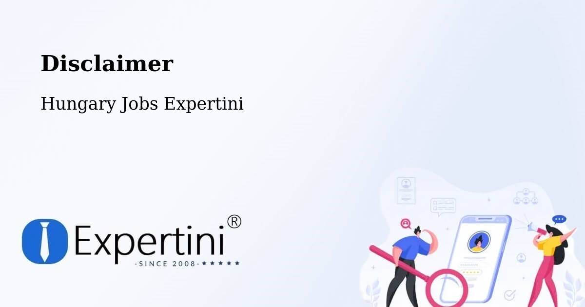 Disclaimer – Úrkút - Hungary Jobs Expertini